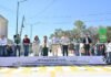 RICARDO GALLARDO ENTREGA CALLES DE CONCRETO Y UNA SECUNDARIA EN SOLEDAD