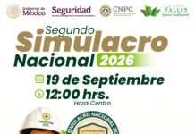 PROTECCIÓN CIVIL INVITA A EMPRESAS Y NEGOCIOS DE CIUDAD VALLES A SUMARSE AL SEGUNDO SIMULACRO NACIONAL 2026