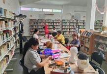 CONCLUYE BIBLIOTECA MUNICIPAL CURSO DE ELABORACIÓN DE CATRINAS